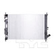 2015 Kia Forte Koup Radiator 2.0L 4 Cylinder
