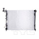 2012 Hyundai Elantra Radiator 2.0L 4 Cylinder