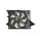 2014 Hyundai Santa Fe Dual Radiator and Condenser Fan Assembly 3.3L 6 Cylinder