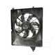 2015 Hyundai Santa Fe Sport Dual Radiator and Condenser Fan Assembly 2.4L 4 Cylinder