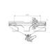 2013 Ford F-150 Power Window Motor and Regulator Assembly Rear Right