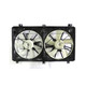 2018 Lexus IS350 Dual Radiator and Condenser Fan Assembly