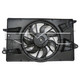 2016 Chrysler 200 Dual Radiator and Condenser Fan Assembly