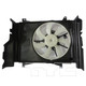 2014 Mitsubishi Mirage Dual Radiator and Condenser Fan Assembly