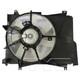 2015 Mitsubishi Mirage Dual Radiator and Condenser Fan Assembly