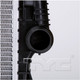 2014 Porsche Cayenne Radiator 3.6L 6 Cylinder