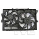 2017 Ford Taurus SHO Dual Radiator and Condenser Fan Assembly 3.5L 6 Cylinder