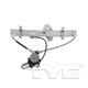 2006 Acura MDX Power Window Motor and Regulator Assembly Rear Right