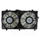 2014 Chevrolet Camaro Dual Radiator and Condenser Fan Assembly 3.6L 6 Cylinder