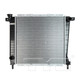 1991 Ford Ranger Radiator 2.9L 6 Cylinder
