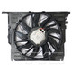 2015 BMW 640i xDrive Base Dual Radiator and Condenser Fan Assembly
