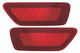 2016 Jeep Grand Cherokee Bumper Reflector Rear Pair Set Left Driver and Passenger Right Side