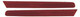 2011 Ford Explorer Bumper Reflector Rear Pair Set Left Driver and Passenger Right Side