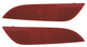 2015 Ford Focus Rear Reflectors - Driver Left and Passenger Right Side FO1184110,FO1185110