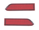 2020 Volkswagen Tiguan Rear Reflectors - Driver Left and Passenger Right Side VW1184111,VW1185111