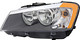 2011-2014 BMW X3 Headlight Driver Left Side Halogen