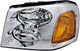 2002-2009 GMC Envoy Headlight Driver Left Side Halogen