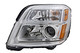 2016-2017 GMC Terrain Headlight Driver Left Side Halogen Chrome Trim