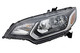 2015-2016 Honda Fit Headlight Driver Left Side Halogen