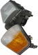 1997-2000 Mercedes Benz C Class Headlight Driver Left Side Halogen