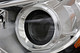 2016-2018 Nissan Altima Sedan Headlight Driver Left Side Halogen Chrome Trim