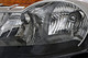 2007 Nissan Altima Sedan Headlight Driver Left Side Halogen Black Trim
