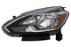 2016-2019 Nissan Sentra S/FE+S/SV Headlight Driver Left Side Halogen Black Trim