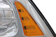 2016-2018 Ram 2500 Headlight Driver Left Side Halogen Chrome Trim