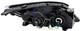 2007-2010 Saturn Aura Headlight Driver Left Side Halogen