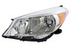 2012-2014 Toyota Yaris Hatchback Headlight Driver Left Side Halogen For Hatchback Without Sport Package