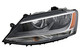 2011-2014 Volkswagen Jetta Headlight Driver Left Side Halogen