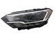 2019-2020 Volkswagen Jetta Headlight Driver Left Side Halogen Black Trim