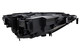 2019-2020 Volkswagen Jetta Headlight Driver Left Side Halogen Black Trim