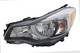 2015 Subaru XV Crosstrek Headlight Driver Left Side Halogen