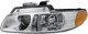 2000 Chrysler Town & Country Headlight Driver Left Side Halogen