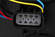 2015-2019 Chevrolet Silverado 3500 Headlight Driver Left Side Halogen Black Trim