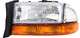 1997-1998 Dodge Dakota Headlight Driver Left Side Halogen