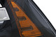 2013-2014 Dodge Ram 1500 Headlight Driver Left Side Halogen Black Trim