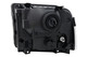 2005-2007 Ford F550 Headlight Passenger Right Side Halogen Black Trim