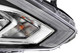 2016-2018 Nissan Altima Sedan Headlight Passenger Right Side Halogen Chrome Trim