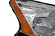 2013-2015 Nissan Sentra Headlight Passenger Right Side Halogen