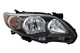 2011-2013 Toyota Corolla S/XRS Headlight Passenger Right Side Halogen Black Trim USA Built