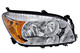 2006-2008 Toyota RAV4 Base/Limited Headlight Passenger Right Side Halogen Chrome Trim