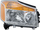 2008-2014 Nissan Titan Headlight Passenger Right Side Halogen