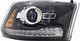 2013-2014 Dodge Ram 1500 Headlight Passenger Right Side Halogen Black Trim