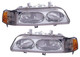 1991-1995 Acura Legend Sedan Headlights Driver Left and Passenger Right Side Halogen
