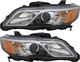 2013-2015 Acura RDX Headlights Driver Left and Passenger Right Side HID/Xenon