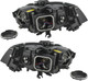 2010-2011 Audi A4 Headlights Driver Left and Passenger Right Side HID/Xenon
