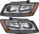 2009-2012 Audi SQ5 Headlights Driver Left and Passenger Right Side Halogen