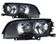 1999-2001 BMW 3 Series Headlights Driver Left and Passenger Right Side Halogen BM2502112,BM2503112